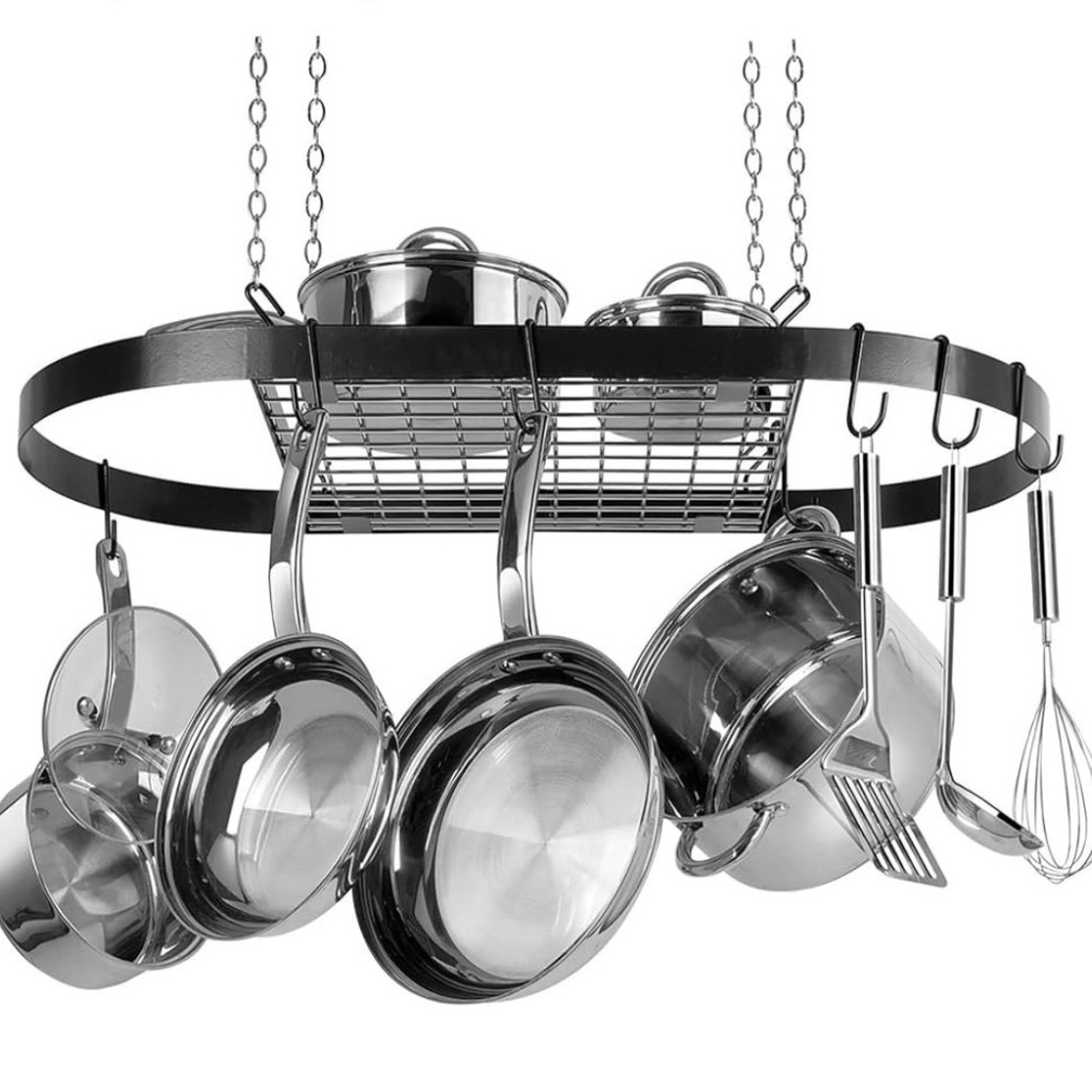 Kitch Pan Ceiling Rack